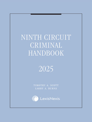 cover image of Ninth Circuit Criminal Handbook